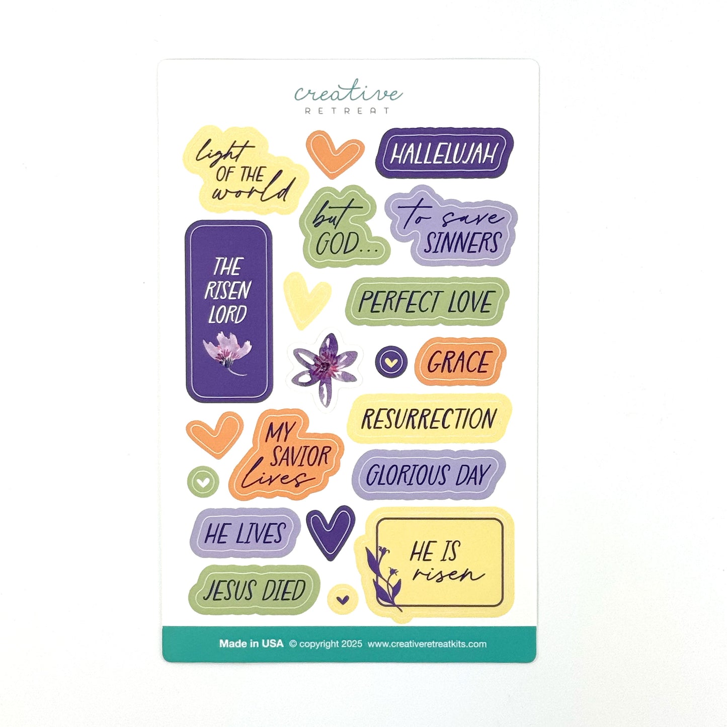 But God Glossy Decor Stickers