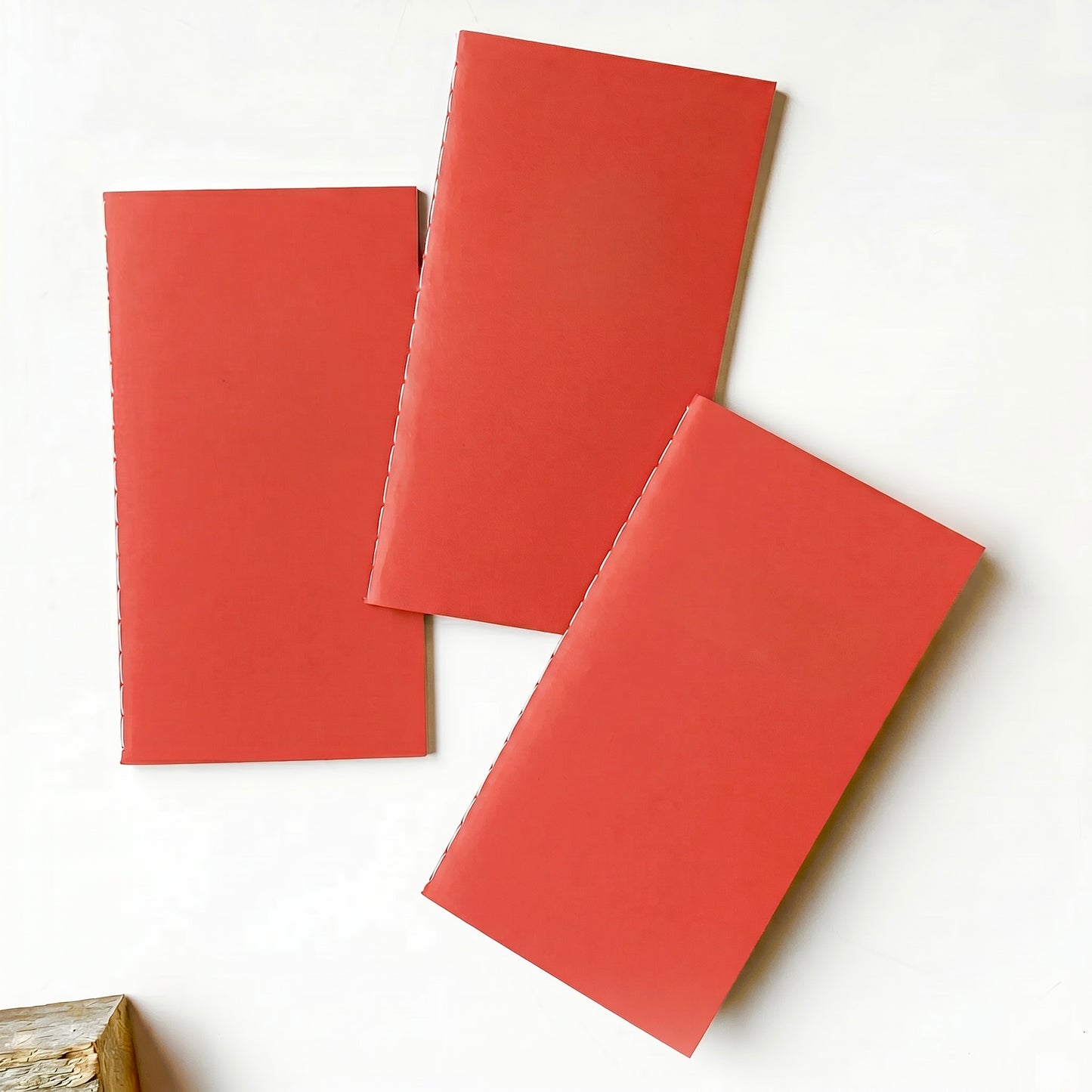 Blank Saddle Stitched Pocket Notebook