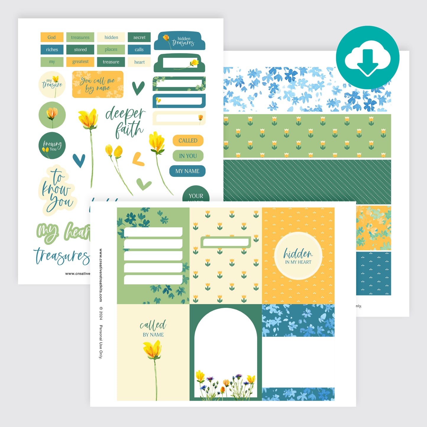 Hidden Treasures Printables
