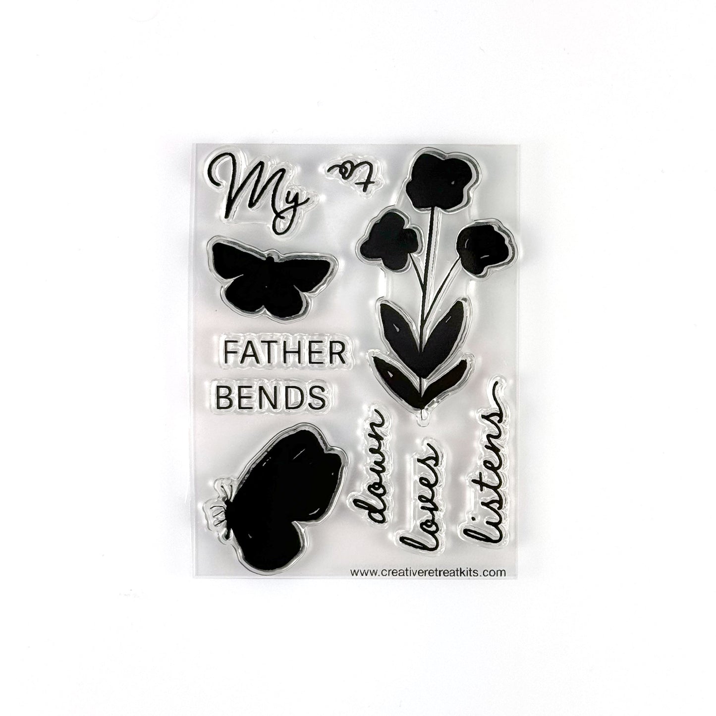 Bends Down Faith Art Box