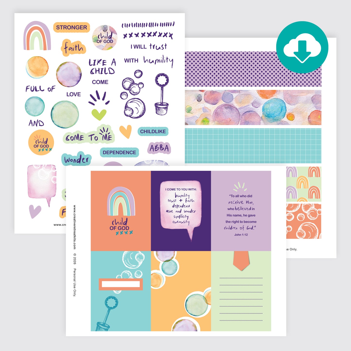 Like A Child Printables