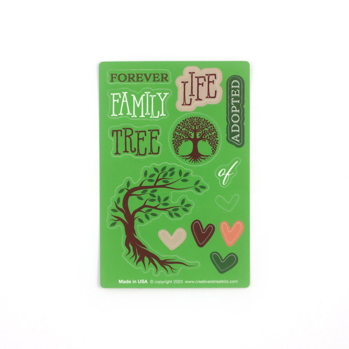 Family Tree Faith Art Box