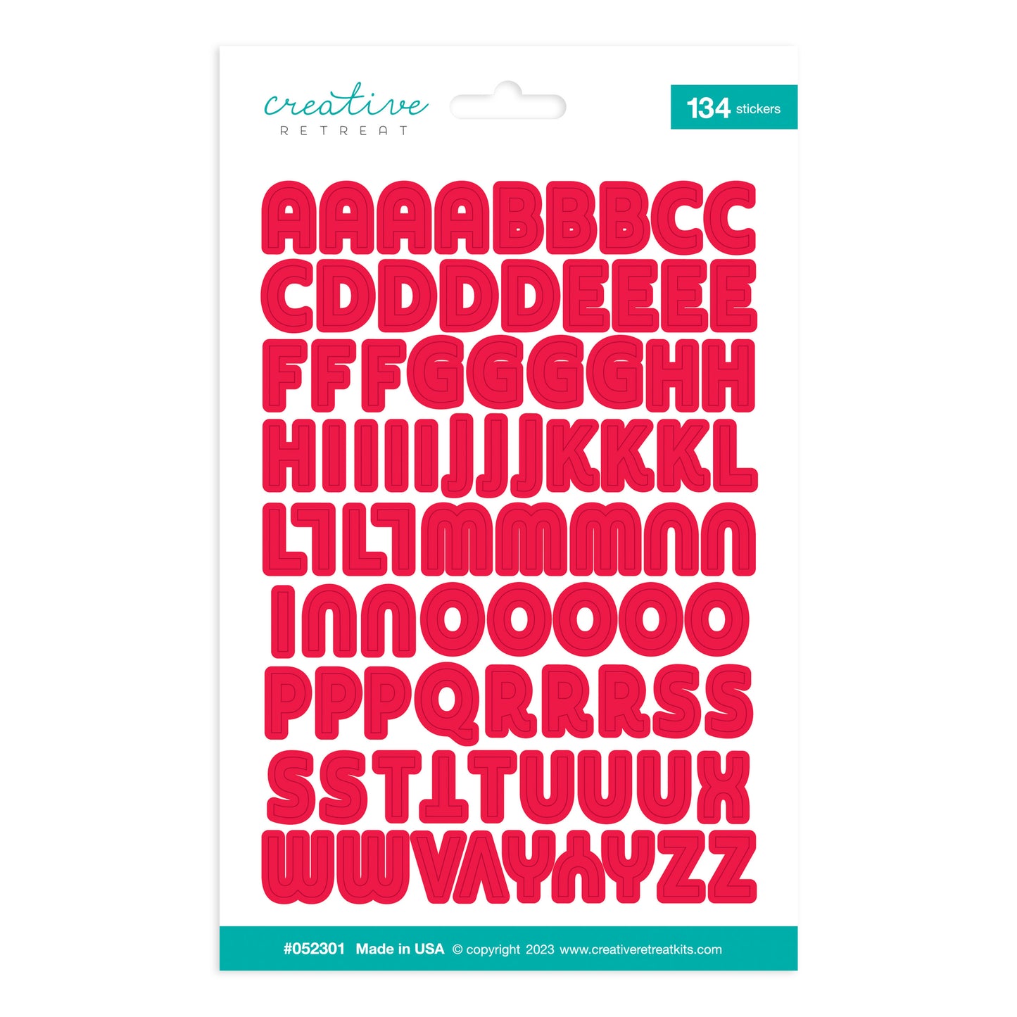 Sing for Joy Alphabet Stickers