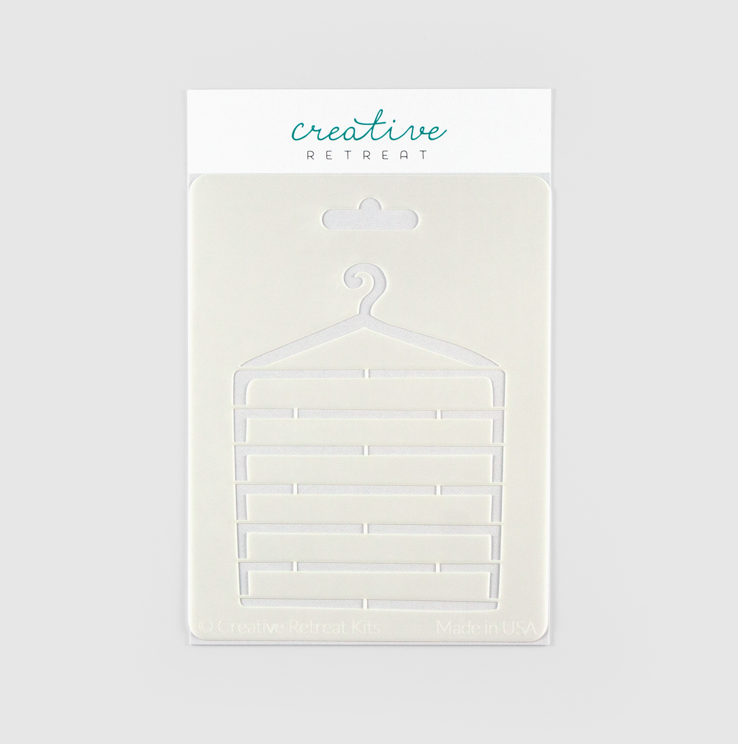 Clothing Hanger Stencil