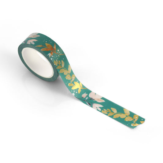 Gold Floral Washi Tape