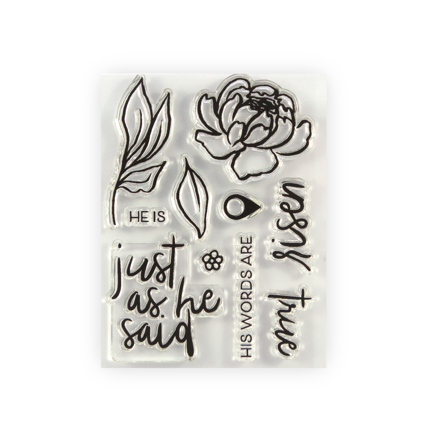Just As He Said Faith Art Box