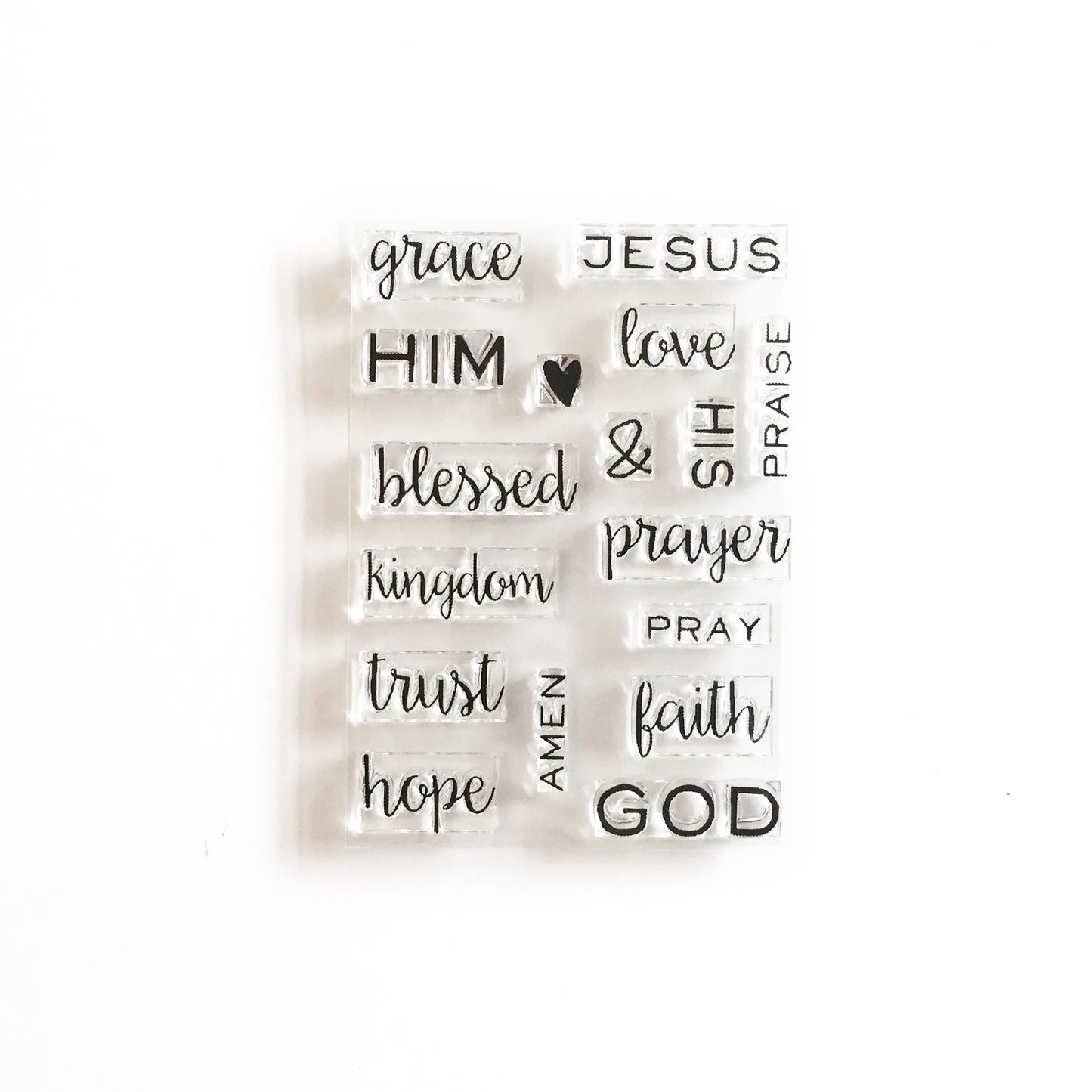 Praise Him Stamp
