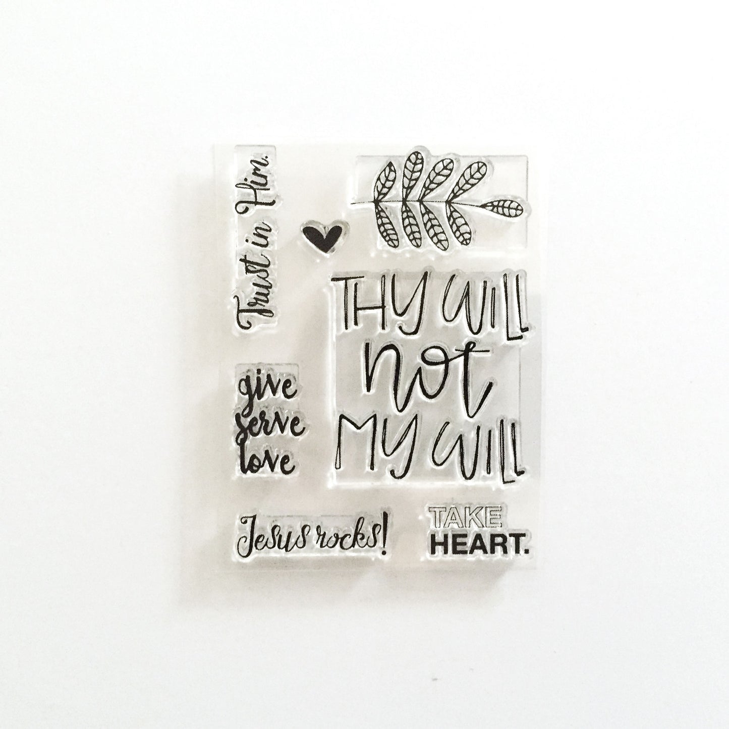 Thy Will Stamp Set