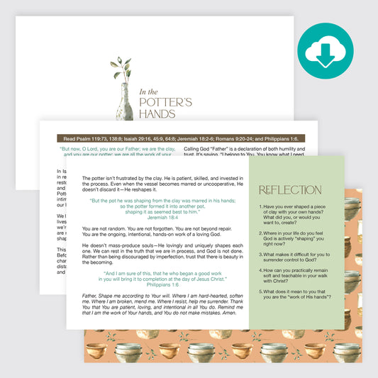 In The Potter's Hands Devotional (PDF)