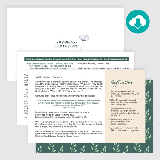 Manna from Heaven Devotional (PDF)