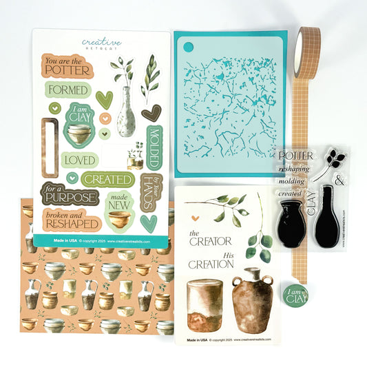 Potter's Hands Faith Art Box