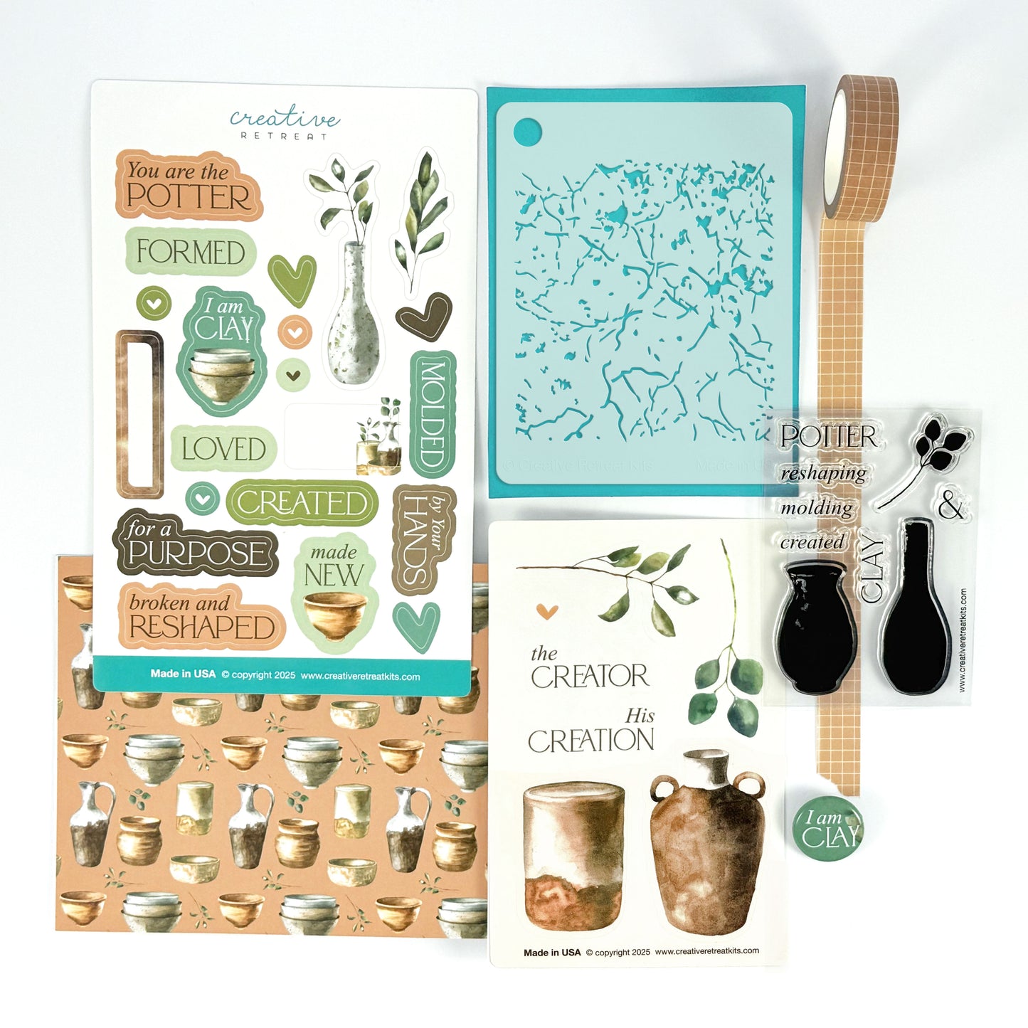 Potter's Hands Faith Art Box