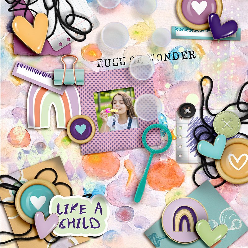 Full Of Wonder Digital Kit