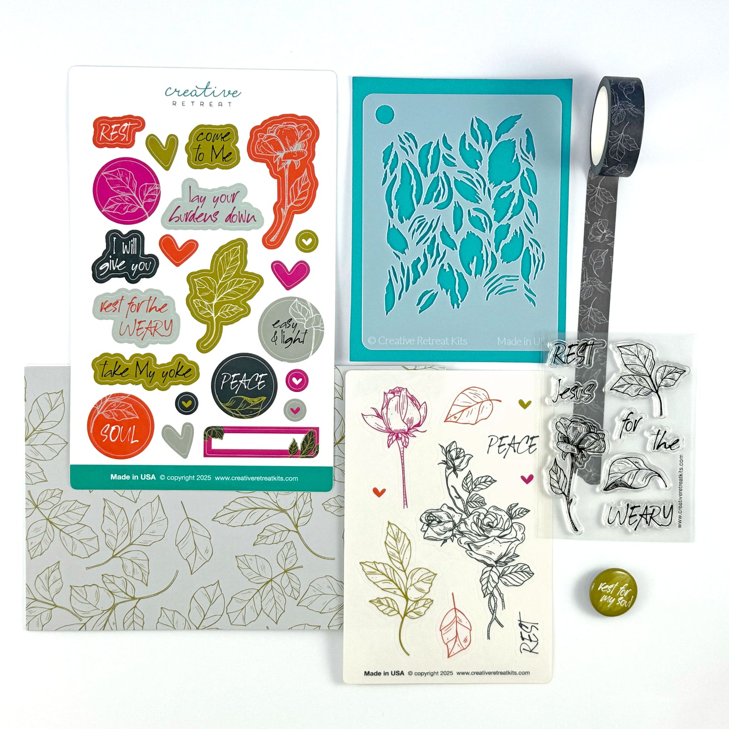 Rest for the Weary Faith Art Box