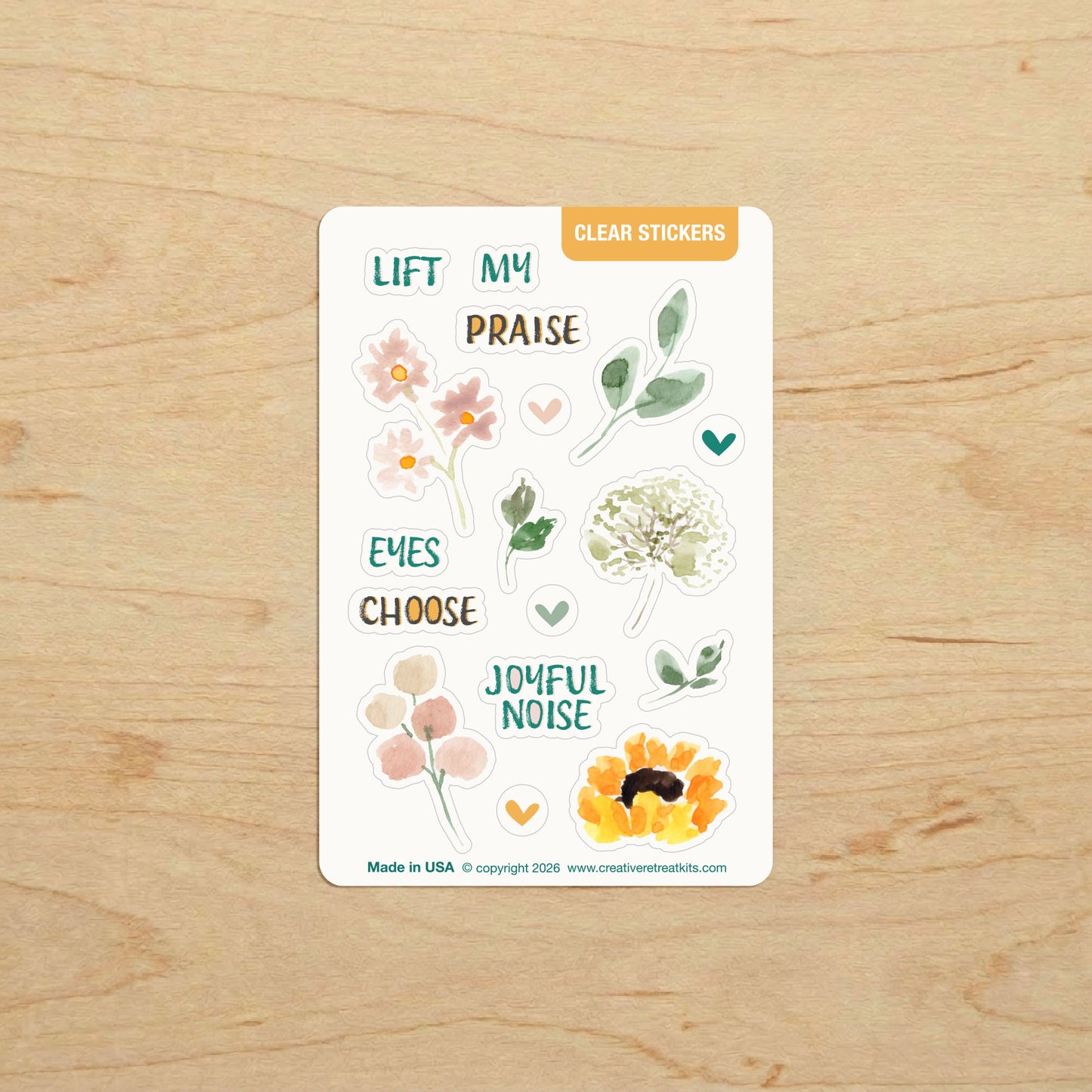 Threshold of Thanks Faith Art Box