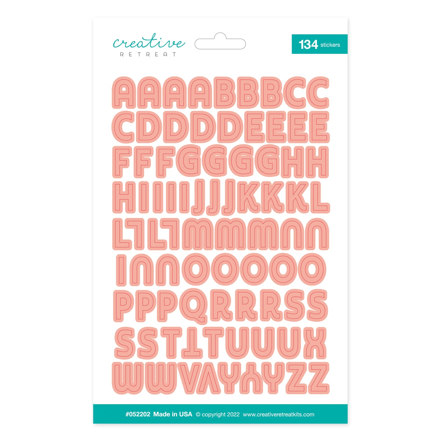 My Refuge Alphabet Stickers