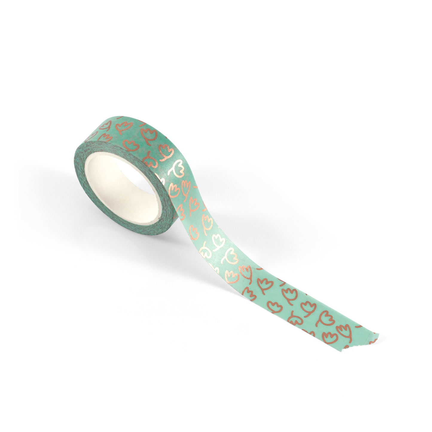 Rose Gold Tulip Washi Tape